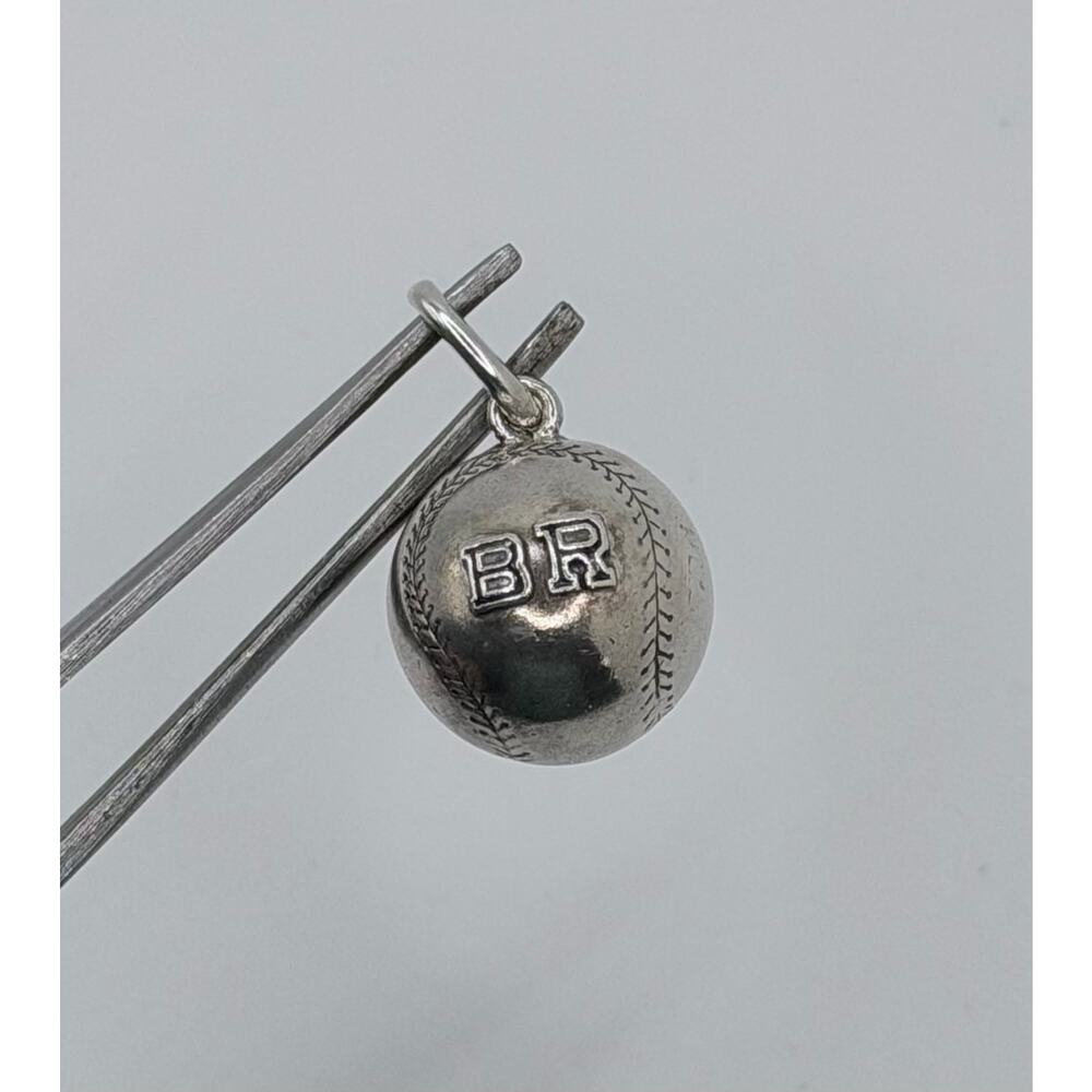 Vintage 925 Sterling Silver Baseball